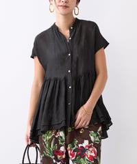 linen gather blouse  0126201163  / MICA&DEAL