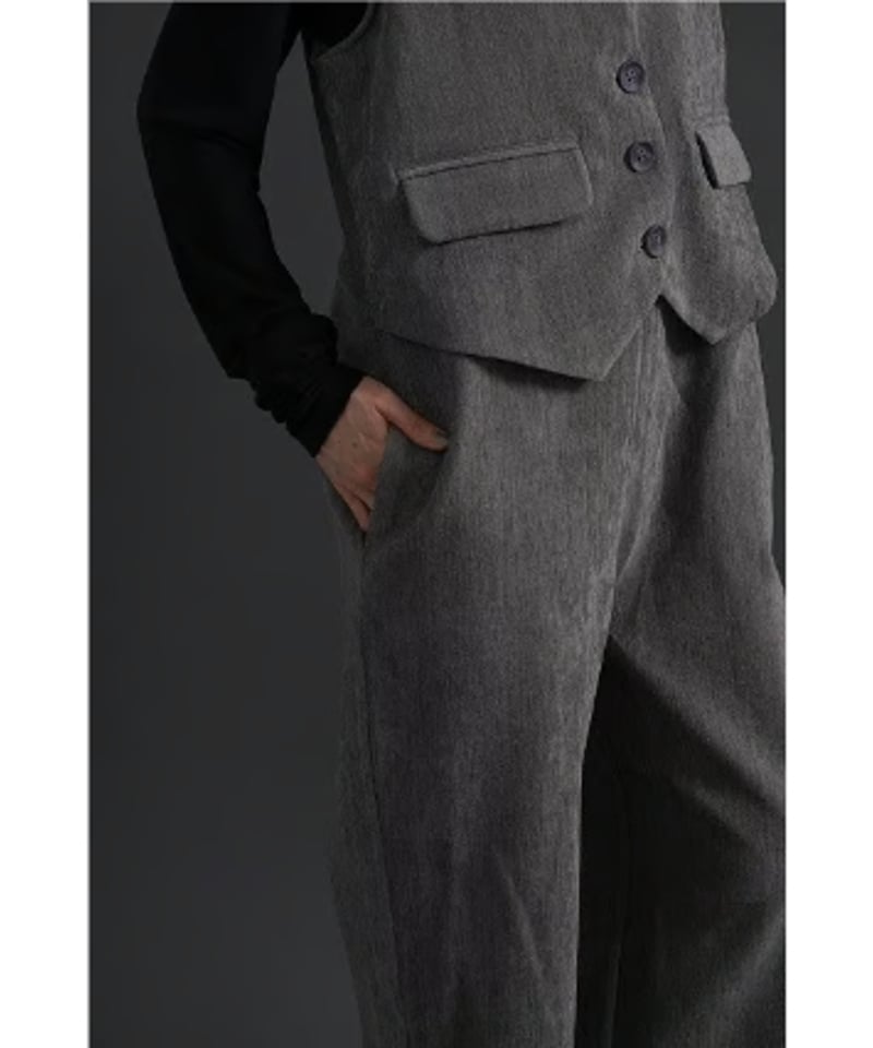 スラブモールコンビベストサロペ / CYAN TOKYO | CALENDRIER onlin