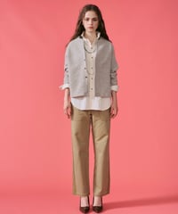 サイドブロッキングデニム:カツラギ 8553502  / Le Melange