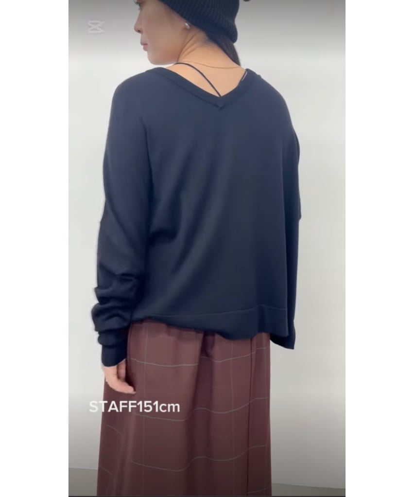 ポンチョシルエットトップス 552-85548 / CLOCHE | CALENDRIER