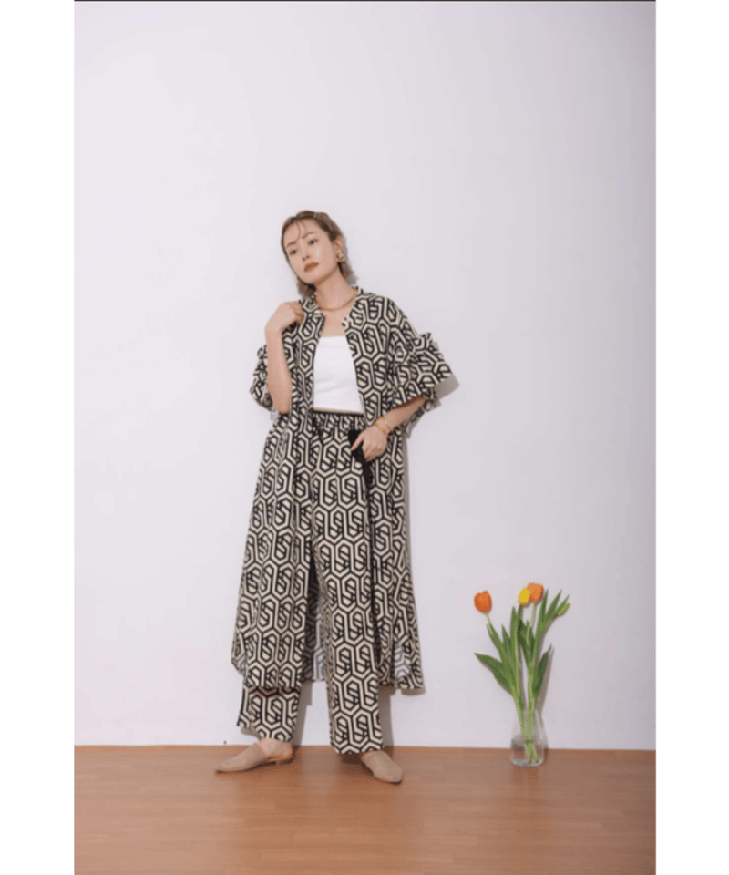 パターン柄パンツ / HERENCIA | CALENDRIER online store