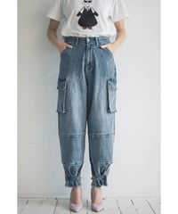 即納】裏起毛モロッコデニム 68254602 / Anna Kerry | CALENDRI