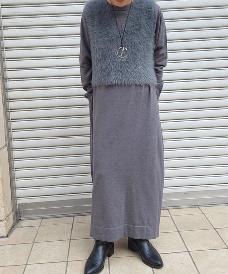 アパルトモン　ドゥーズィエムクラス　リジェール　ニット　ロングベスト アパルトモン ドゥーズィエムクラス リジェール ニット ロングベスト