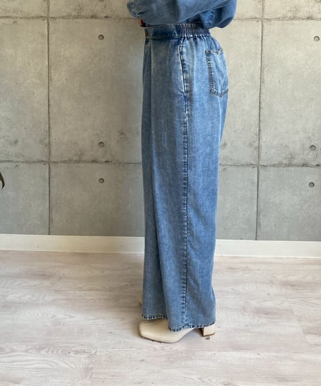 ワイドタックテンセルパンツ R772708