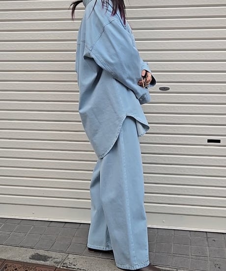 10.5オンスデニム バギーバルーンパンツ 612-36000 / NUS
