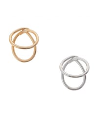 Overlap brass ring / Sea'ds Mara