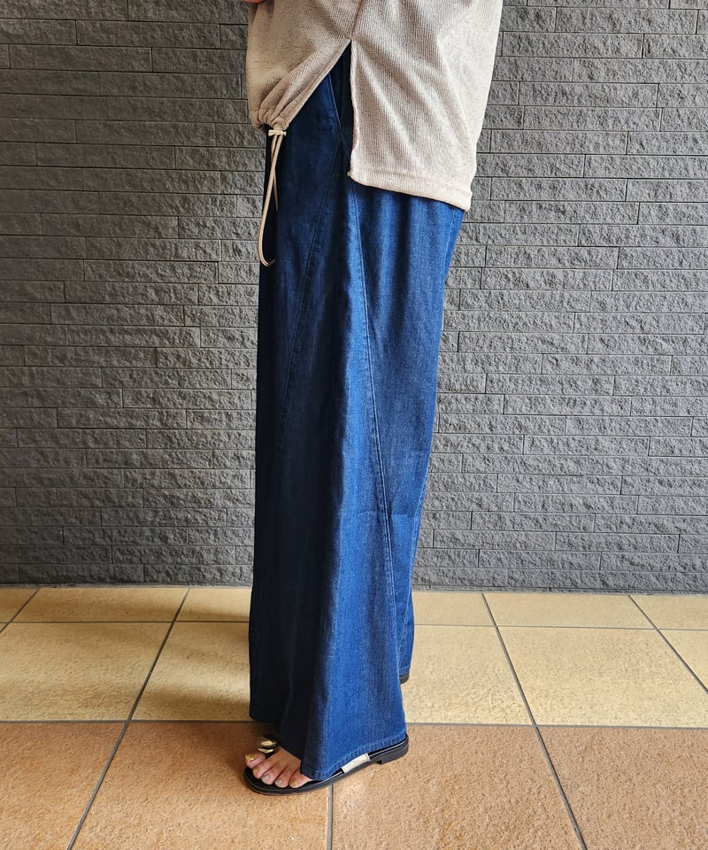 マイナス3℃デニム バレルパンツ 612-26085 / QTUME | CALENDRIE