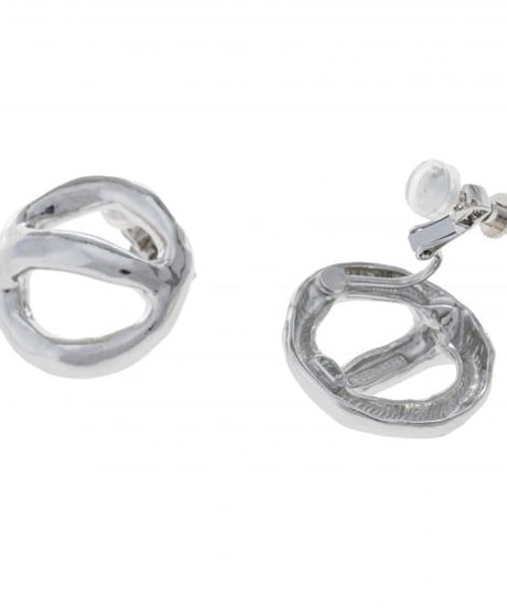 Anchor chain motif earring