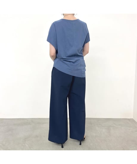 サイロプレミアム天竺 アシンメトリーTシャツ 510-35057/ NUS