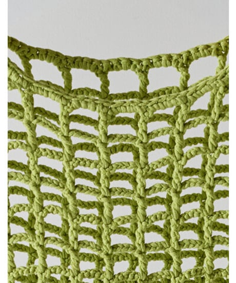 CROCHET MESH TOPS　Y262-91059　 / YENN