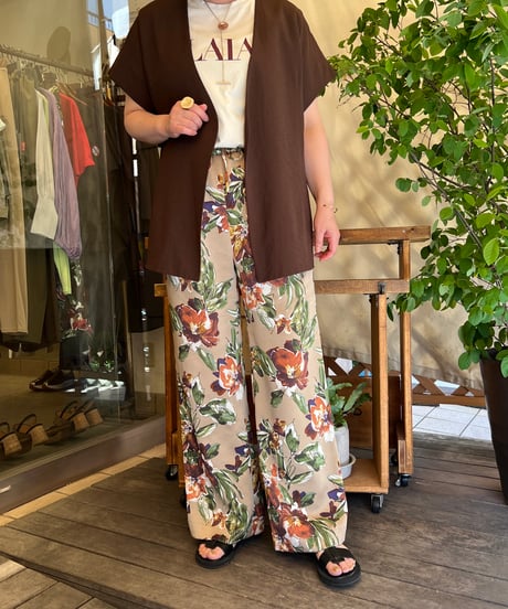 フラワープリントワイド  0126203153  / MICA&DEAL