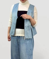 タックペプラムベスト 612-24001 / QTUME