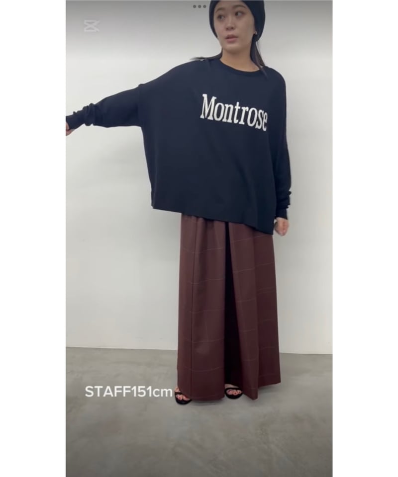 ポンチョシルエットトップス 552-85548 / CLOCHE | CALENDRIER