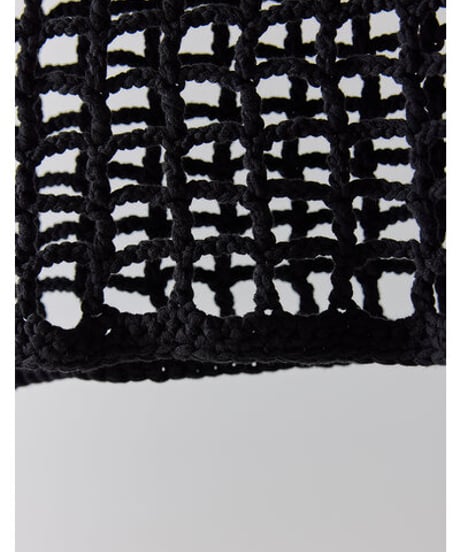 CROCHET MESH TOPS　Y262-91059　 / YENN