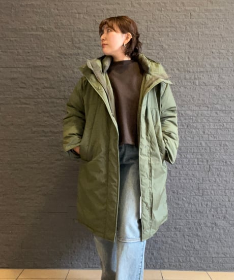 シーバイクロエ　国内正規品　中綿　ノーカラー　デニムブルゾン　ゆったり　秋冬 CATEGORY アウター | CALENDRIER online store