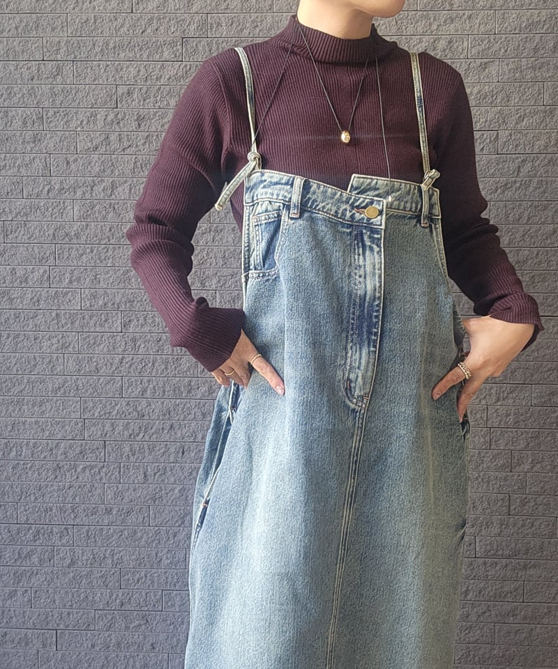 デニムジャンパースカート56896/PaulineBleu | CALENDRIER onli