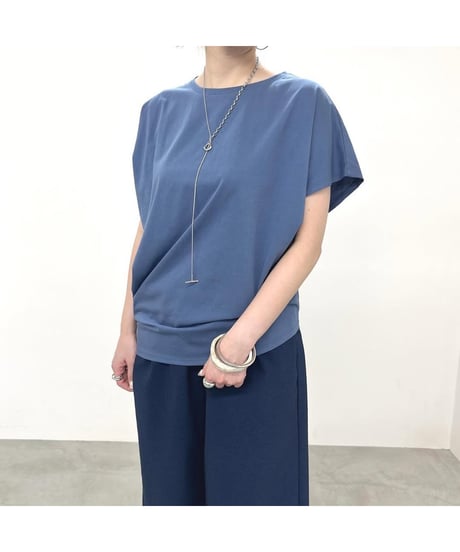 サイロプレミアム天竺 アシンメトリーTシャツ 510-35057/ NUS