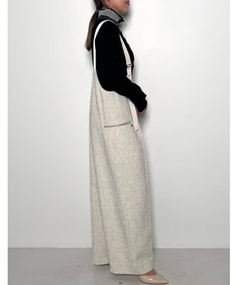 ツイードサロペット 3655-232MK / CHIGNON | CALENDRIER onl