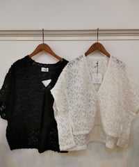 ジャガードフレンチスリーブベスト613316/sirodelabonte