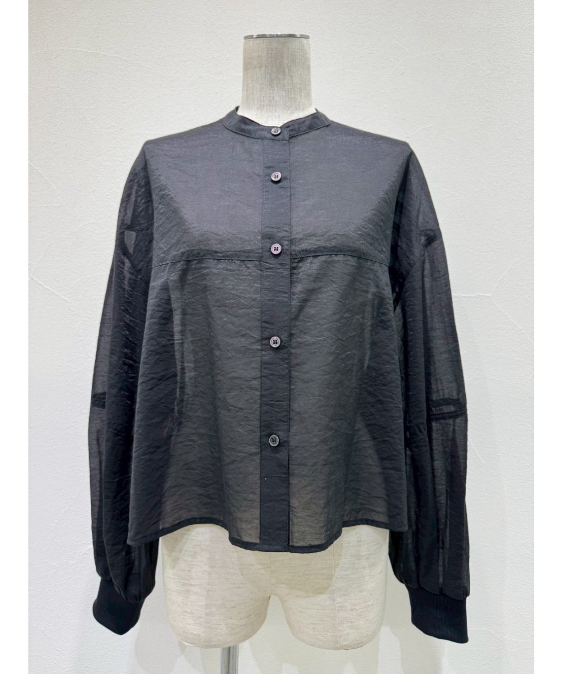 ソフトオーガンリブショートシャツ 601457 / CYAN tokyo | CALENDRI