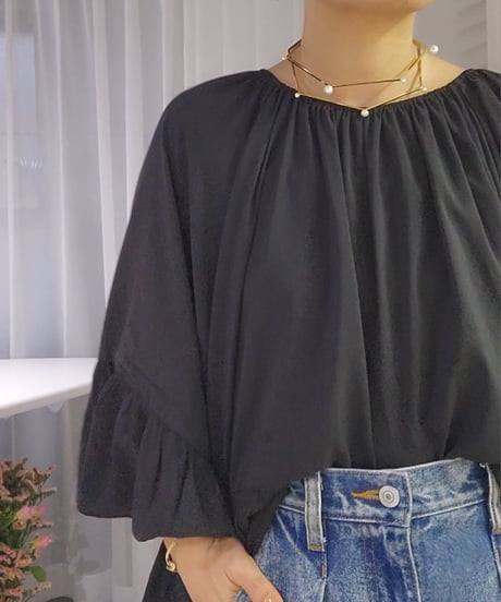 Layered pearl choker 26A3-55  / Sea'dsMara