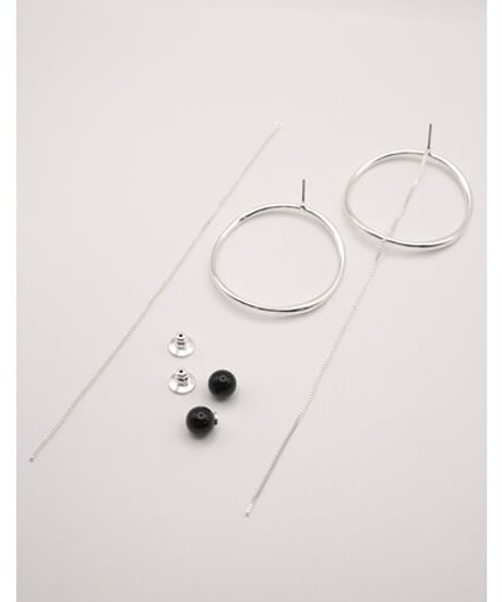 ｻｰｸﾙﾌｰﾌﾟｵﾆｷｽ3WAYﾋﾟｱｽ　0062-431SH　  / CHIGNON