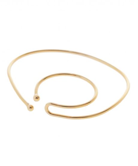 Thin 2way earcuff ring Large