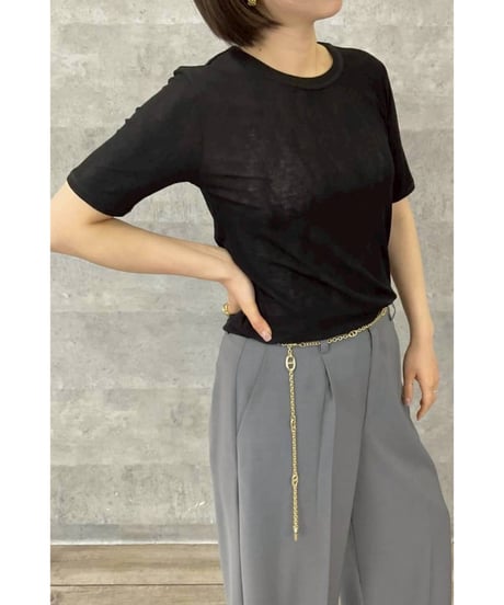 SHEER RIB TEE. 27262903  / ANNAKERRY