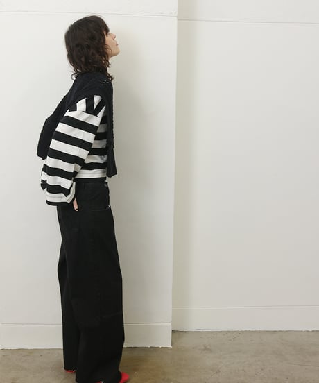 【YENN 】STP WIDE SLEEVE LONG TEE