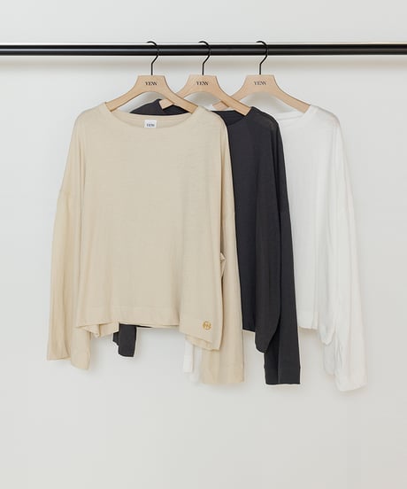 【YENN】WIDE SLEEVE LONG TEE