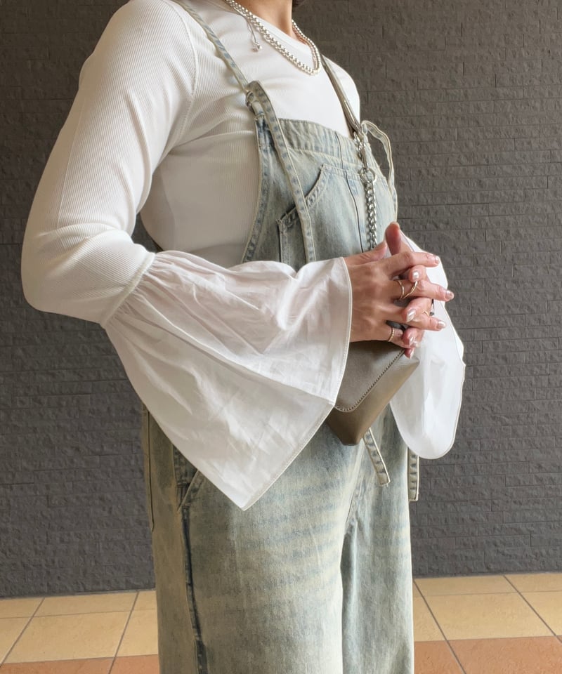 袖ギャザ一切替プルオーバー 80267007 / Dignite Collier | CAL