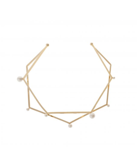 Layered pearl choker 26A3-55  / Sea'dsMara