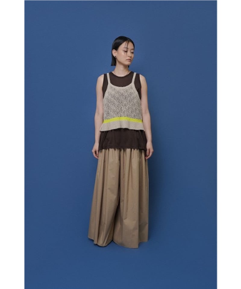 フリルギャザーバギー 601456 / CYAN tokyo | CALENDRIER onl