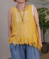 ノースリーブメッシュニットH626103 2511-031  / HERENCIA
