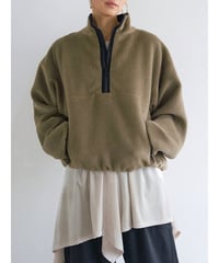 SHAGGY HALF ZIP JK Y254-41126-4 / YENN