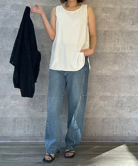 【即納✨】デシンタンクトップ85241704/ANNAKERRY