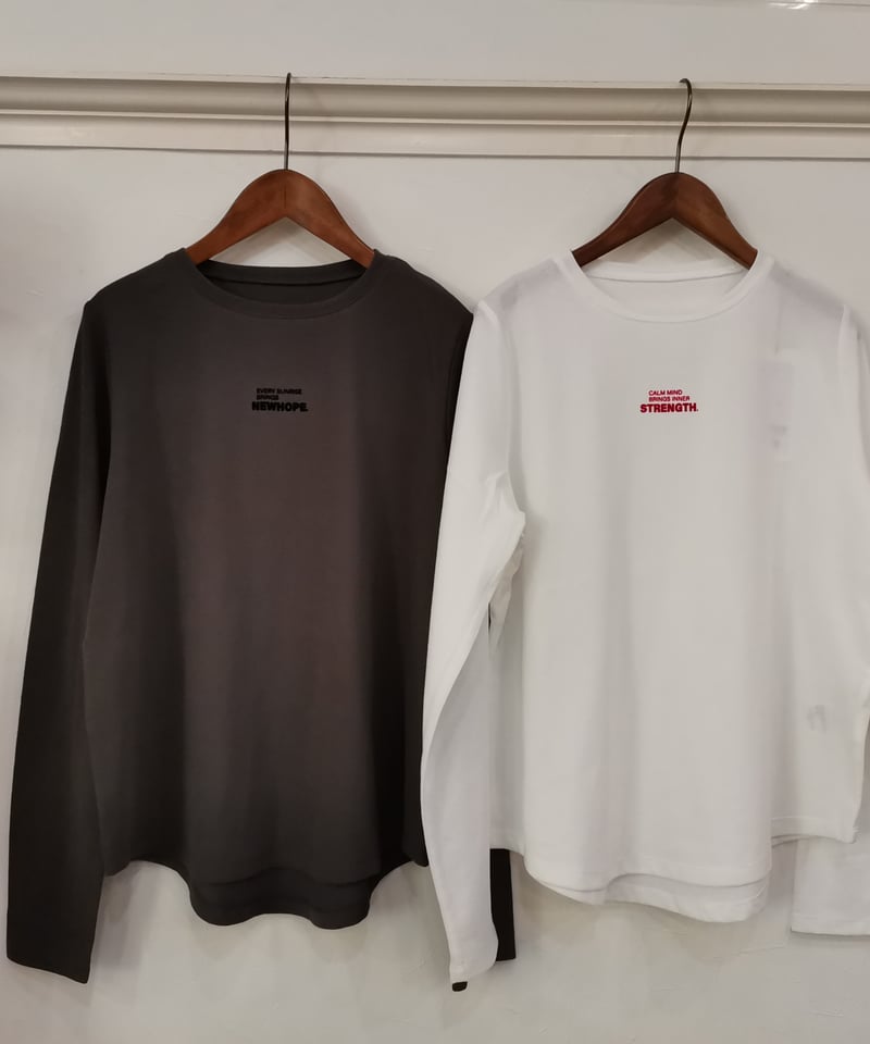 ヴィンテージフロッキーロゴTシャツ完売‼️アルページュストーリー フロッキーロゴTシャツ7097 / hunch | CALENDRIER online store