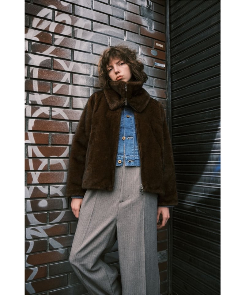 ECOファージップアップブルゾン 8643805 / Le Melange | CALEN