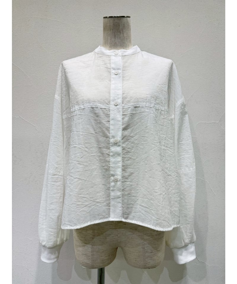 ソフトオーガンリブショートシャツ 601457 / CYAN tokyo | CALENDRI