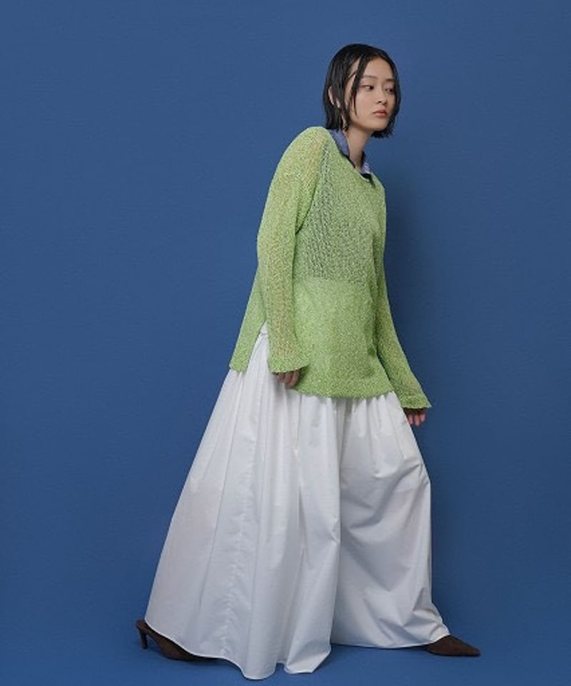 ネップメッシュニットTOPS 601461 / CYAN tokyo | CALENDRI