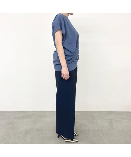 サイロプレミアム天竺 アシンメトリーTシャツ 510-35057/ NUS