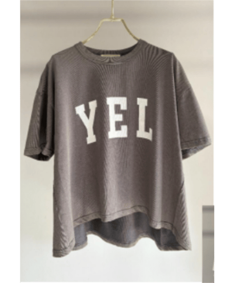 【再入荷】YEL Tシャツ(パウダー加工)  MG CT - 26033 - S  / MARGAUX VINTAGE