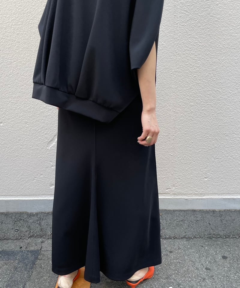 マットダブルニットバックフレアスカート/cafune | CALENDRIER  