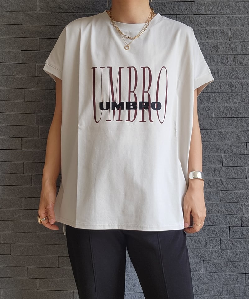 UMBRO×MICA＆DEAL コラボ刺繍ロゴT 0126309107/ MICA＆DEAL