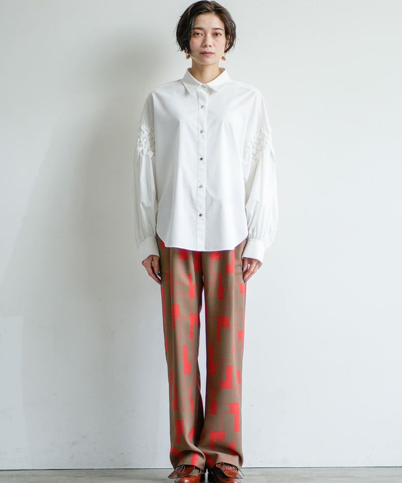 pur ブロックプリント　パンツ SZ Blockprints/エスゼットブロックプリント｜追加生産決定の