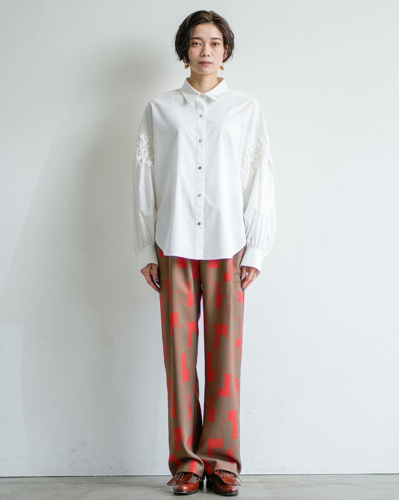 ブロックプリントパンツ / Lalliamu | CALENDRIER online store
