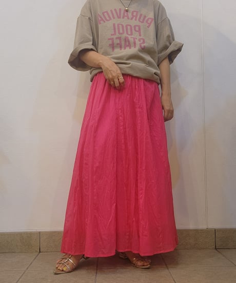 VIBRANT GODET GATHER SKIRT 85262501 / Anna Kerry