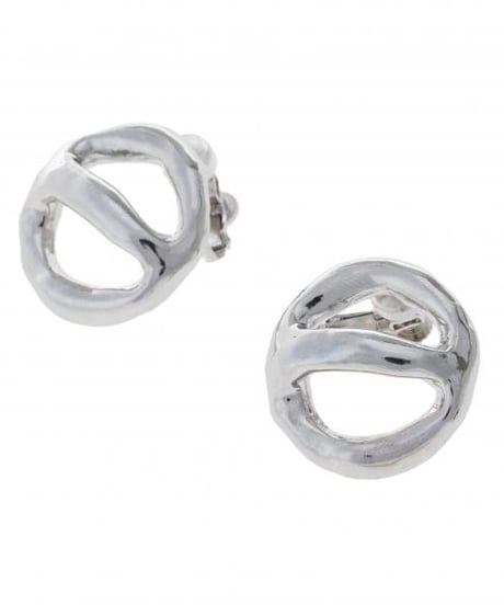 Anchor chain motif earring