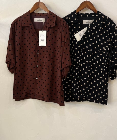 ドット柄アロハシャツ　8623201  / LE MELANGE