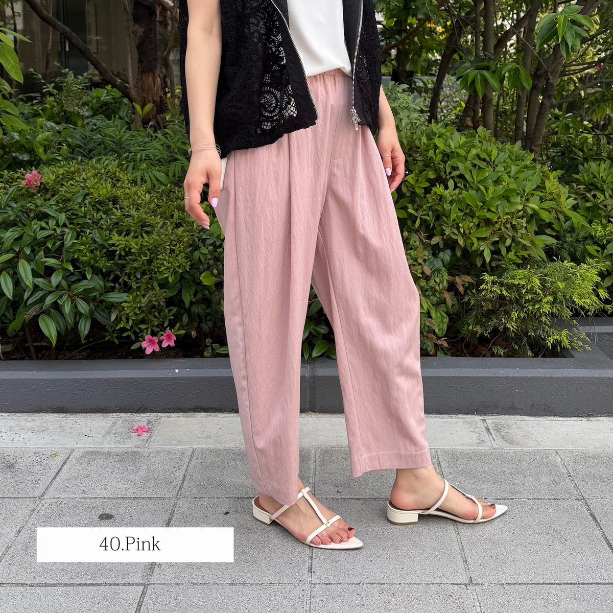 即納一部ご予約】8/10TH LENGTH ZUAVE PANTS 59252604 /